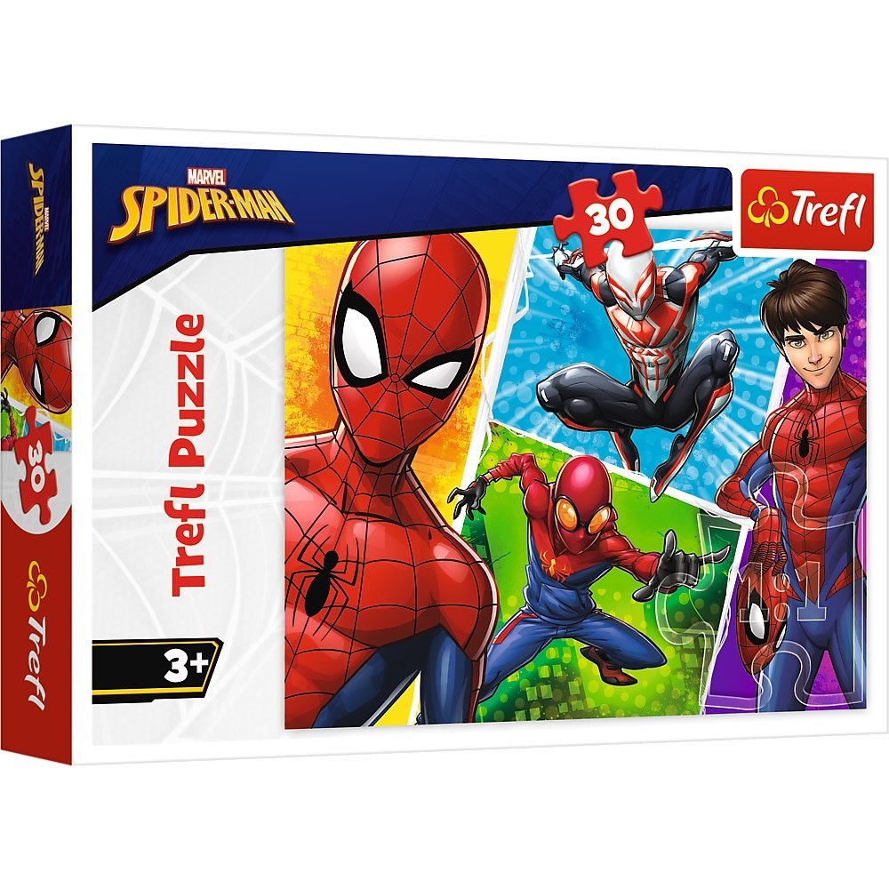 PUZZLE 30 ELEMENTOS SPIDER-MAN TREFL 18242 TREF